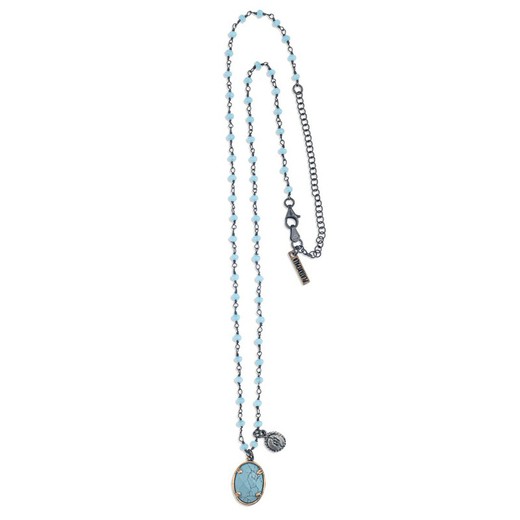 Qualco Women's Rosary Necklace