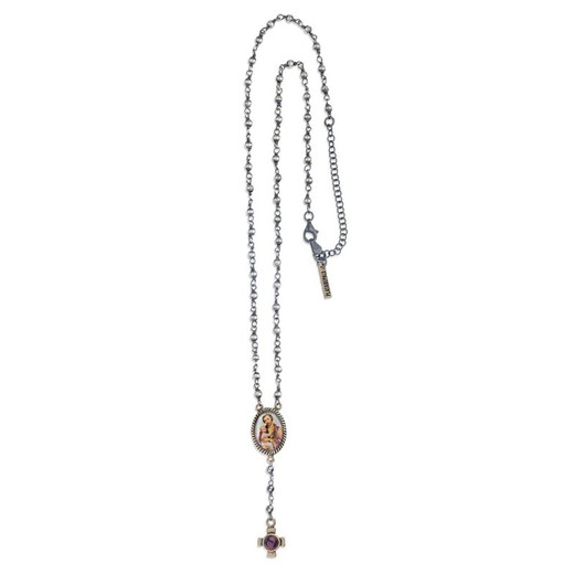 Woman Saint necklace in rosary