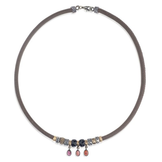 Women's Sarre Leather Necklace