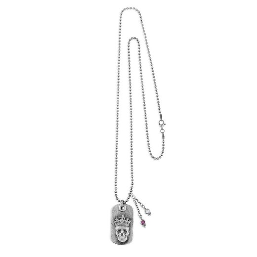 Anjou schedel unisex ketting