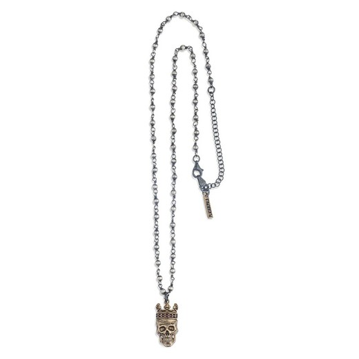Collar Unisex Calavera Ombu en rosario