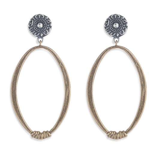 Jensen Women's Earrings in bronze and Silver 925