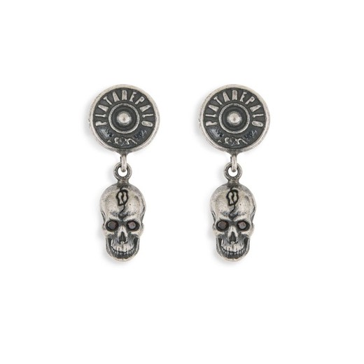 Skull earrings PLATADEPALO Livingston