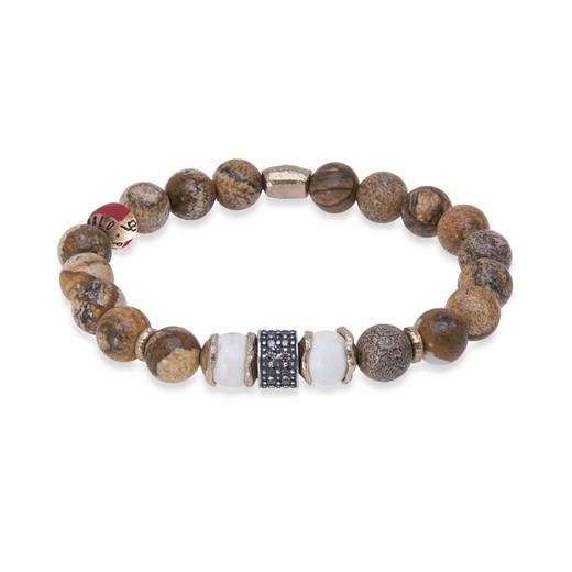 Bracelet unisexe PLATADEPALO Quaker Beads