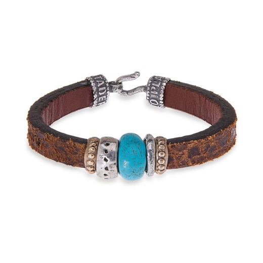 Arif Men's Leather Bracelet