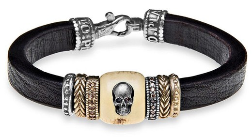 PLATADEPALO Chett Skull Bracelet
